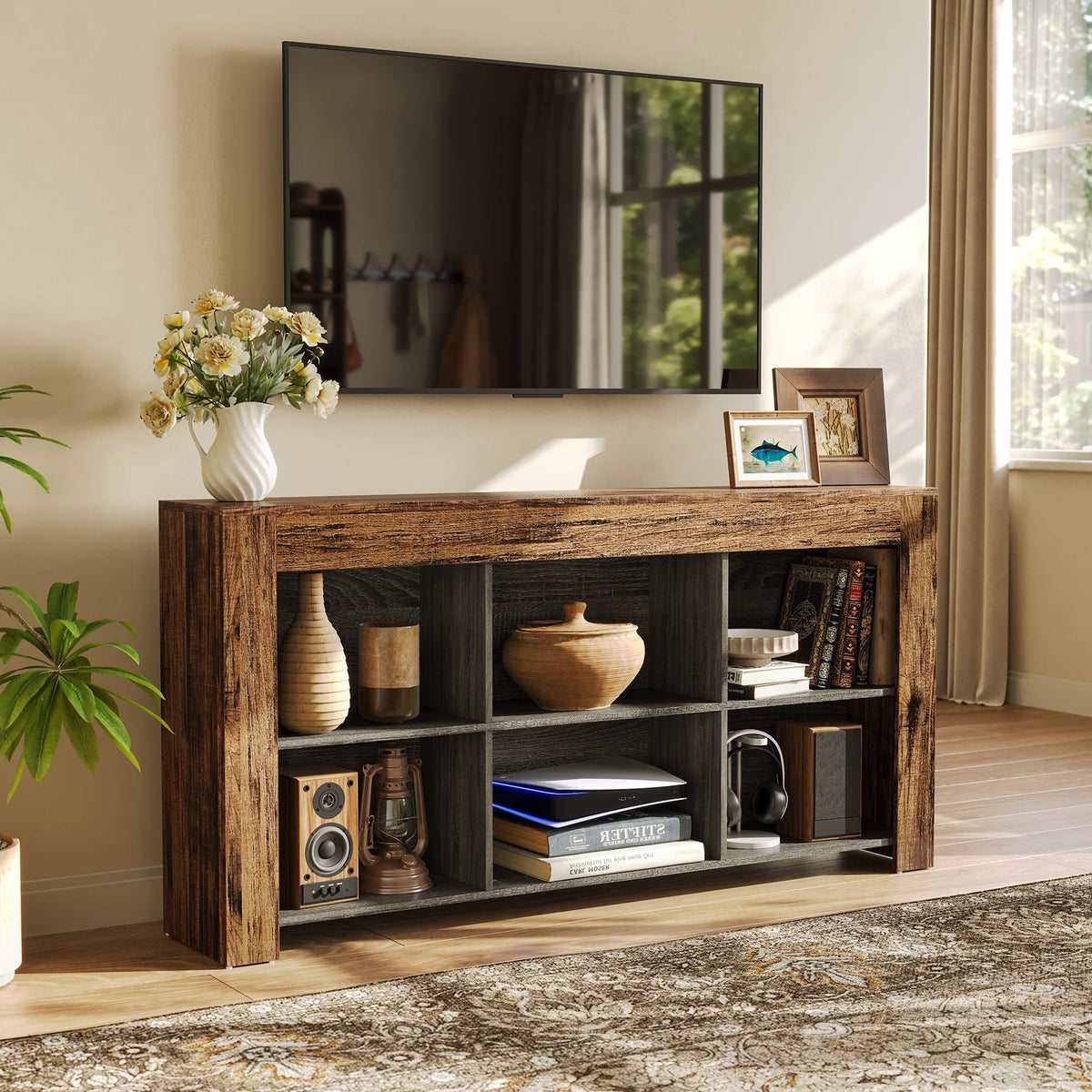 63-Inch TV Stand with Storage Q88494
