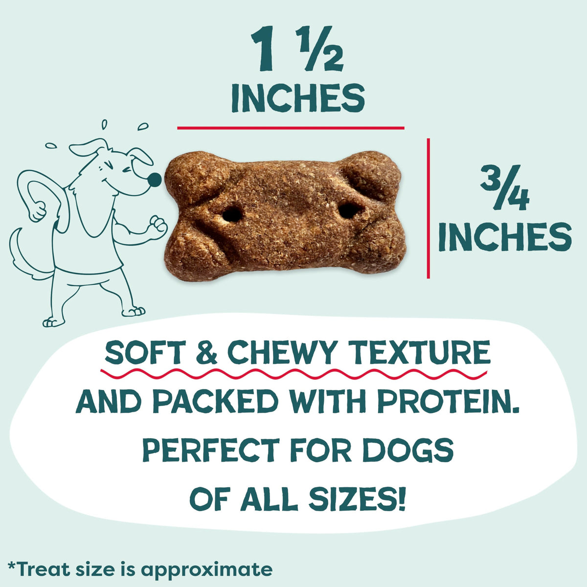 Soft Dog Treats 8oz S9163