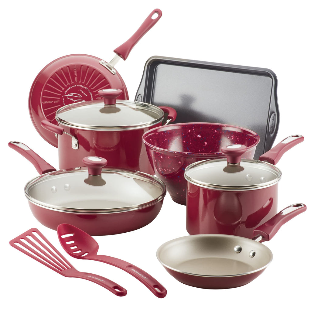 12 Piece Nonstick Cookware Pots and Pans Set C359
