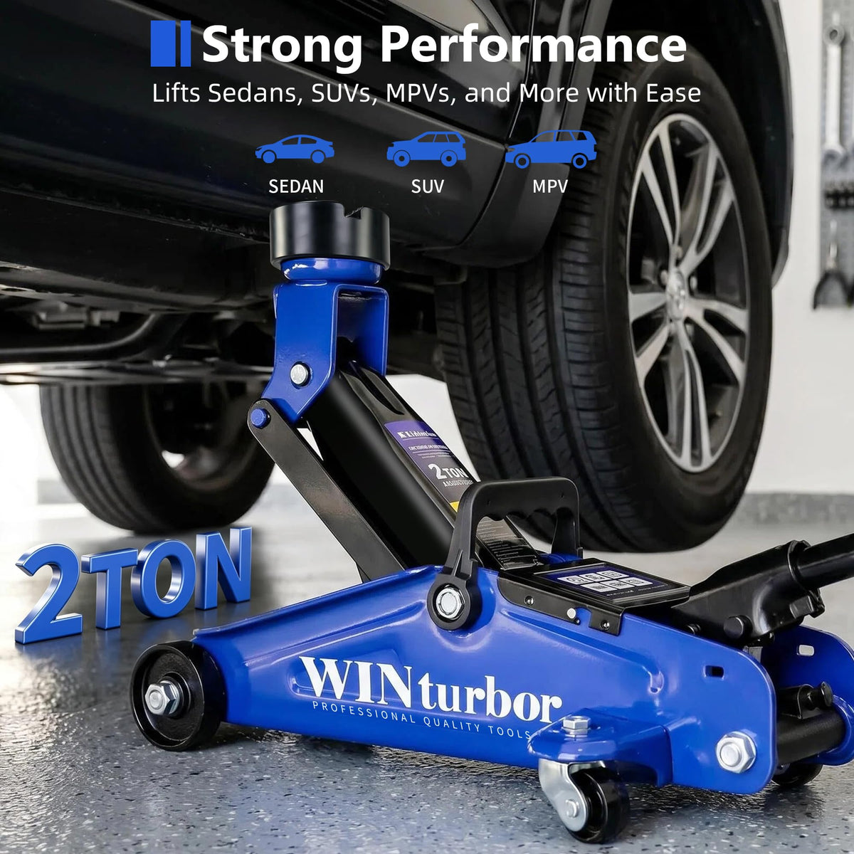 2 Ton Low Profile Hydraulic Floor Jack M7824