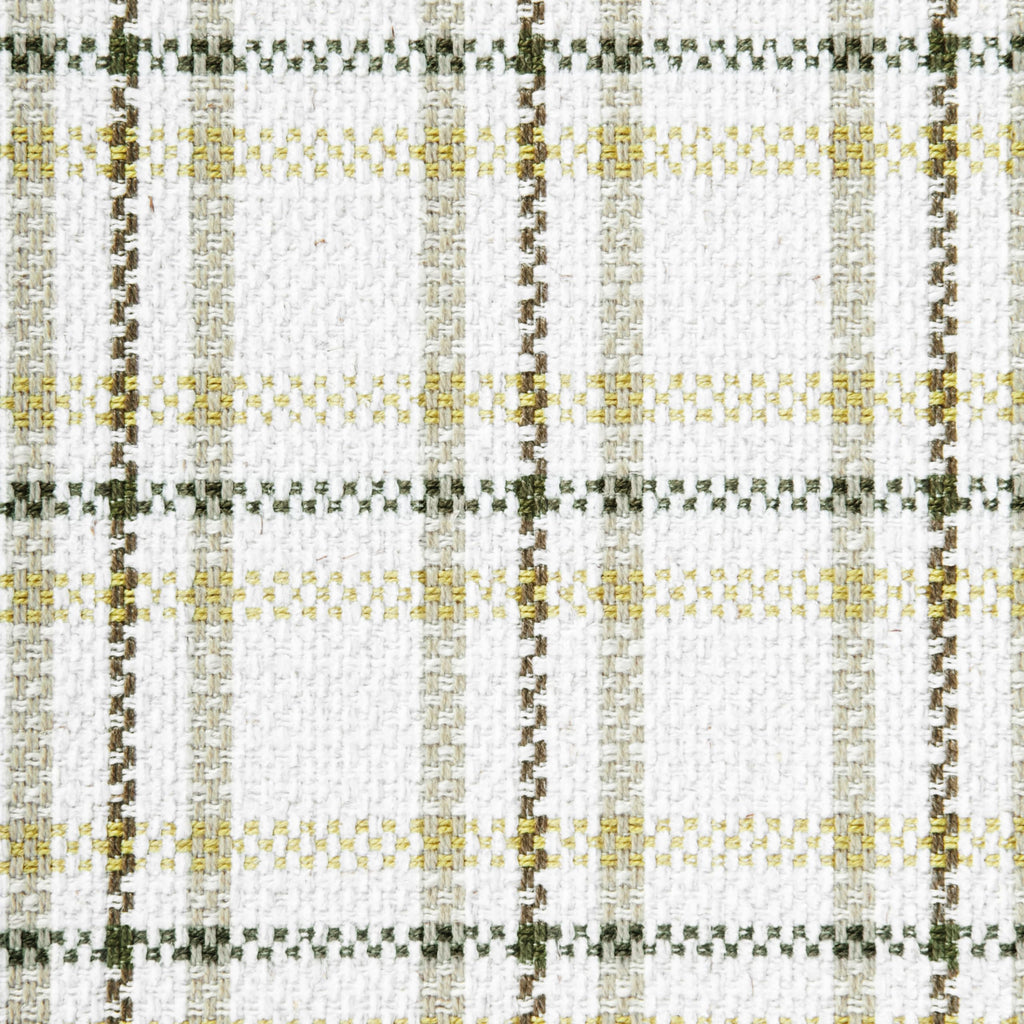 Natural Plaid Woven Fabric Bench H435189