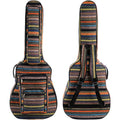 43 Inch Acoustic Guitar Gig Bag with Backpack Strap and 5 Pockets F518