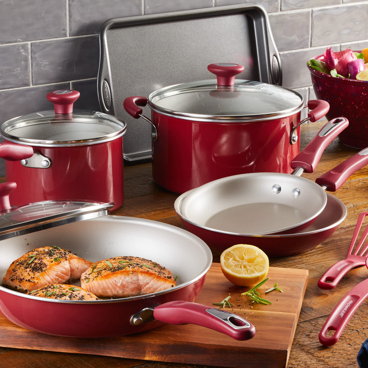 12 Piece Nonstick Cookware Pots and Pans Set C359