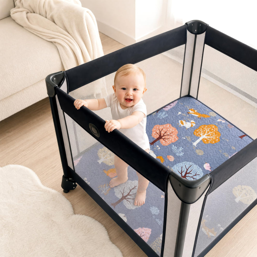Soft Mini Crib Sheet Pack N Play Mattress Pad R757